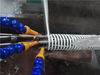 Línea de extrusión de manguera de PVC reforzado en espiral
