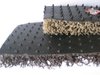 Alfombrilla de PVC con línea de extrusión de lámina de respaldo sólida antideslizante