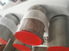 Manguera plana LLDPE con línea de extrusión reforzada con hilo